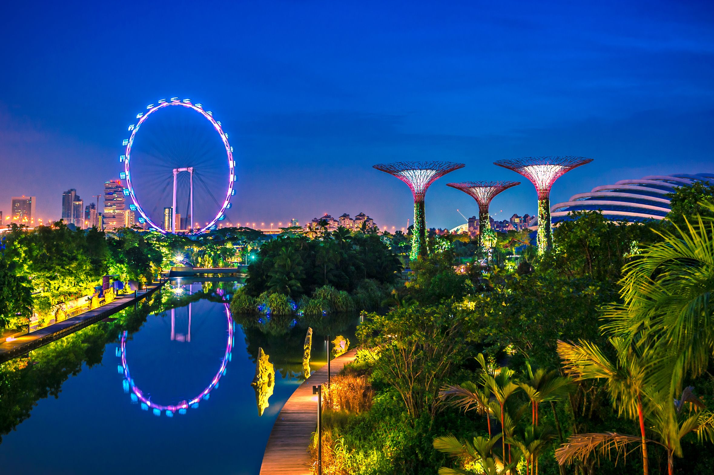 新享狮城—新加坡一地半自由行5晚6日游